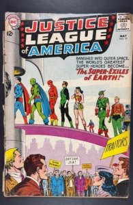 Justice League of America #19 (1963) DAMAGED COVER
