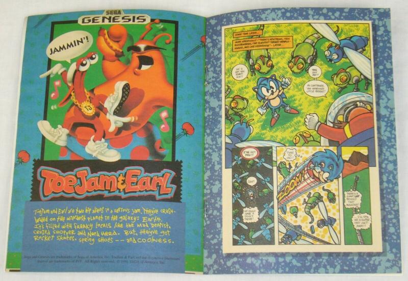 Sonic the Hedgehog (original one-shot) #1 VG; Sega | low grade comic - save on s 