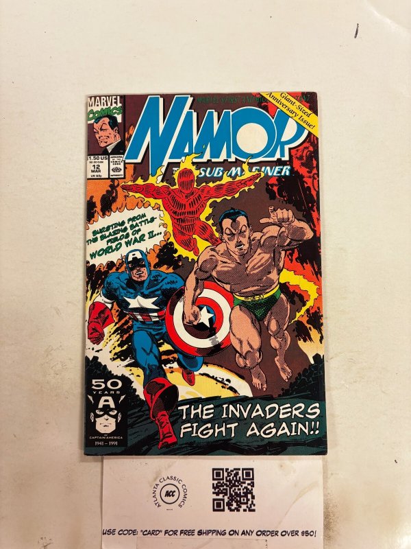 Namor #12 NM Marvel Comic Books Invaders John Byrne 31 HH69