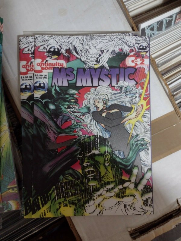 MS MYSTIC  # 2 CONTINUITY 1993 RISE OF MAGIC   NEAL ADAMS