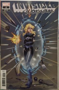 Invisible Woman #2 NM main cover and CONNER Variant set