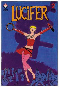 Lucifer #2 Trident Comics 1990