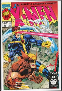 X-Men #1 Wolverine and Cyclops Cover (1991) X-Men [Key Issue]