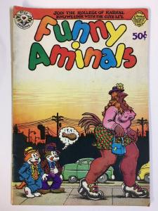 FUNNY ANIMALS (1972 APEX)  1st Maus,Crumb,Flenniken VGF COMICS BOOK