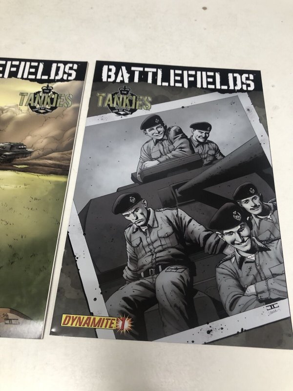 Battlefields (2009) Set Issues # 1-3 Garth Ennis • Avina • Dynamite • Tankies •