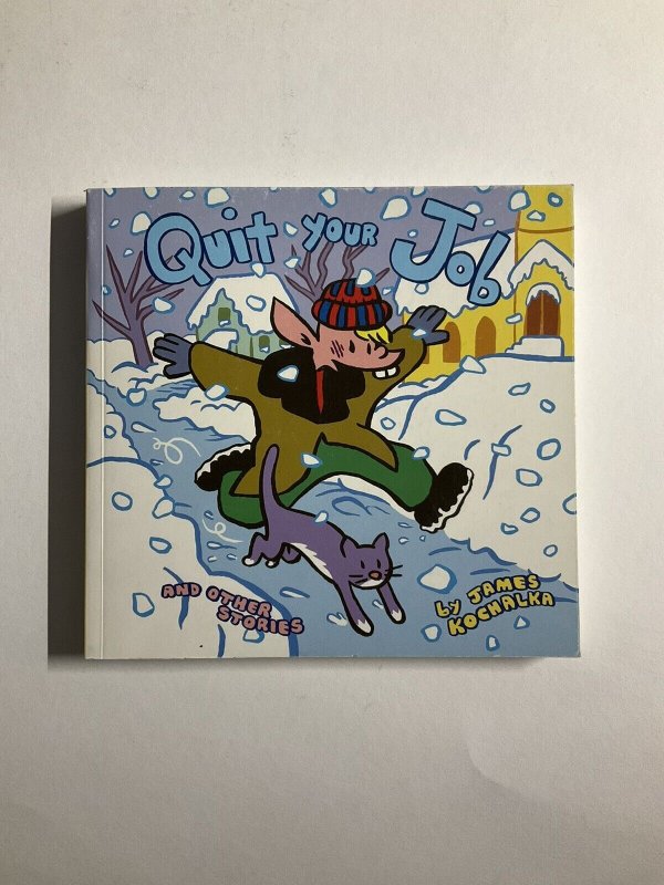 QUIT YOU JOB AND OTHER STORIES TPB NM NEAR MINT ALTERNATIVE COMICS 2015