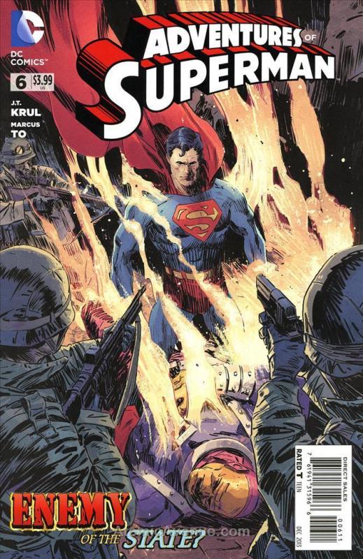 Adventures of Superman (2nd Series) #6 VF/NM; DC | save on shipping - details in