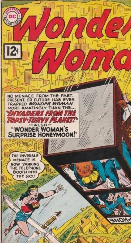 Wonder Woman 127 Strict 9.0 VF/NM High-Grade(Jan-62)-The Topsy Turvy Aliens! wow