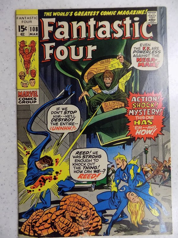 FANTASTIC FOUR # 108 MARVEL HI GRADE