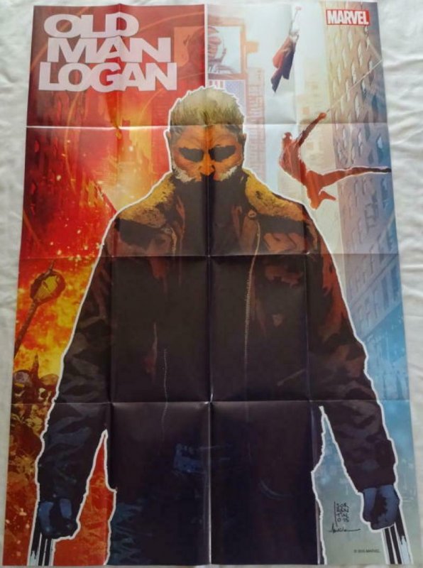 OLD MAN LOGAN Promo Poster, 24 x 36, 2015, MARVEL WOLVERINE,  Unused 175