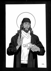 Walking Dead 15th Anniversary Edition #92 B&W Virgin Cover Variant 1:10