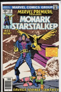 Marvel Premiere #32 (1976) Monark Starstalker [Key Issue]