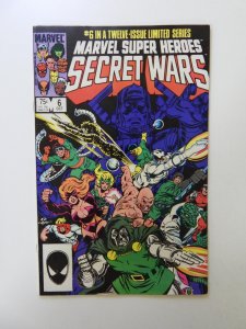 Marvel Super Heroes Secret Wars #6 (1984) VF- condition
