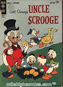 UNCLE SCROOGE (1962 Series) (GOLD KEY)  #45 Very Good Comics Book