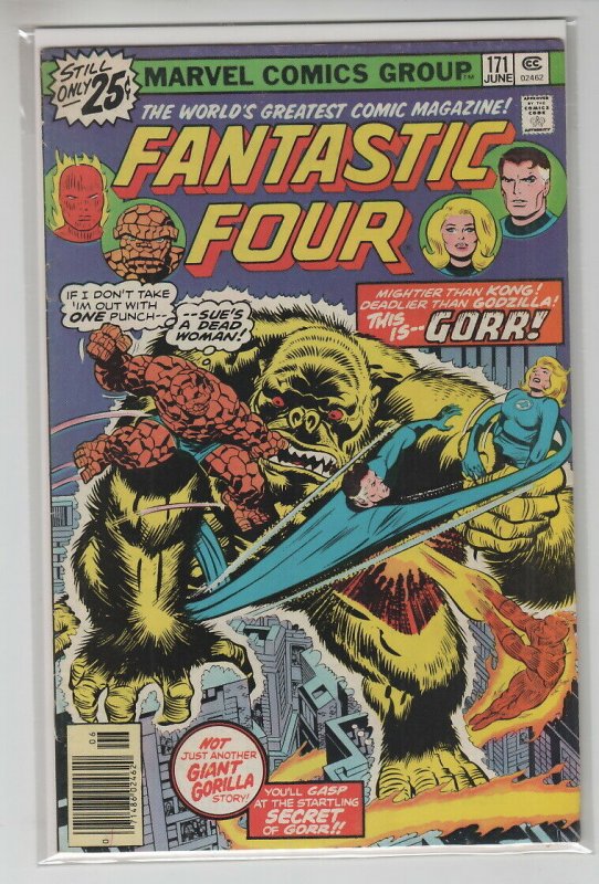 FANTASTIC FOUR (1961 MARVEL) #171 FN+ A98468