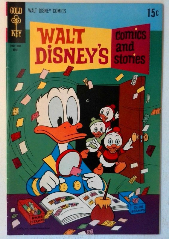 Walt Disney's Comics and Stories #355 Gold Key 1970 FN/VF Comic Book Donald Duck