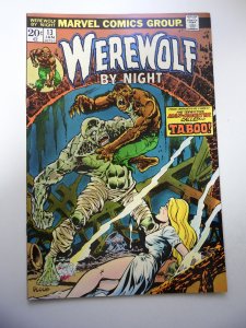 Werewolf by Night #13 (1974) FN+ Condition