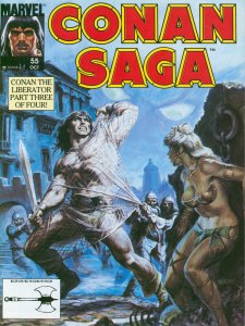 Conan Saga #55 Marvel Comics 1991 VF+
