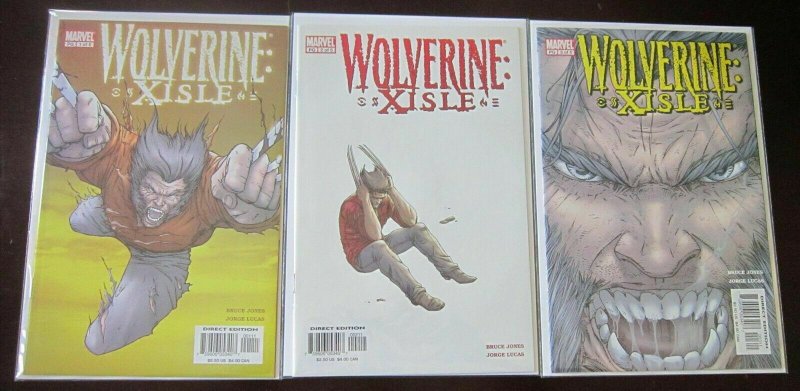 Wolverine Xisle Comics set:#1-5 9.0 NM (2003)