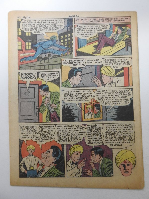 The Spirit #198 (1944) Newsprint Comic Insert Rare!