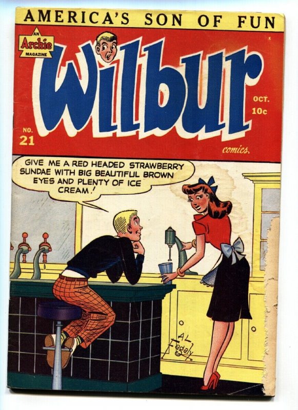 Wilbur #21 1948-Archie-fashions-paper dolls-Katy Keene