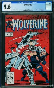 Wolverine #2 (1988) CGC 9.6 NM+