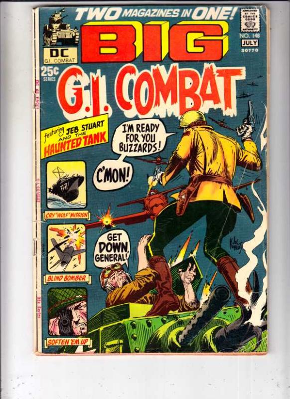 G.I. Combat #148 (Jul-71) VG/FN+ Mid-Grade The Haunted Tank