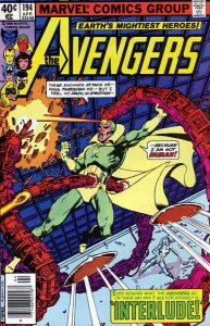 Avengers, The #194 (Newsstand) VG ; Marvel | low grade comic Jocasta Vision Geor