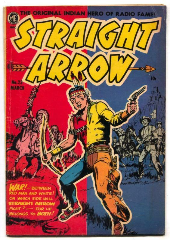 Straight Arrow  #23 1952-Golden Age Western VG+