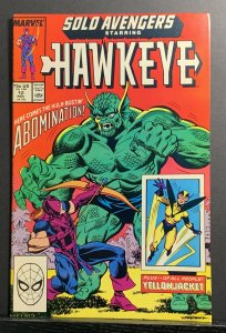 Solo Avengers #12 (1988) Hawkeye & Yellowjacket