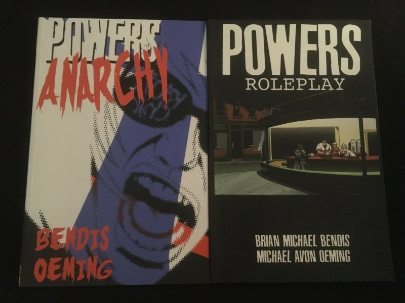 POWERS Vol. 1, 4, 5, ROLEPLAY Trade Paperbacks