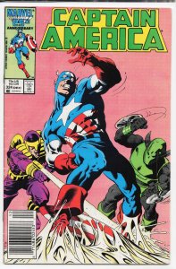 Captain America #324 (1986) Captain America [Key Issue]