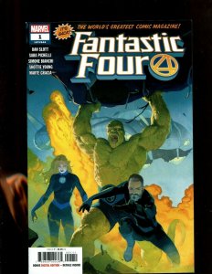 FANTASTIC FOUR #1 (9.2) SIGNAL IN THE SKY!