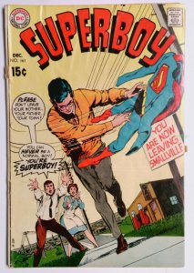 Superboy #161 (Dec 1969, DC) FA/GD