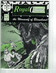 Royal Guard #2 VF double cover error signed by Monte Wilson - Cross Word Comics 