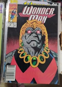 WONDER MAN   # 12  1992 Marvel DISNEY SIMON WILLIAMS INFINITY WAR NEWSTAND
