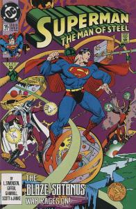 Superman: The Man of Steel #15 FN ; DC | Blaze/Satanus War