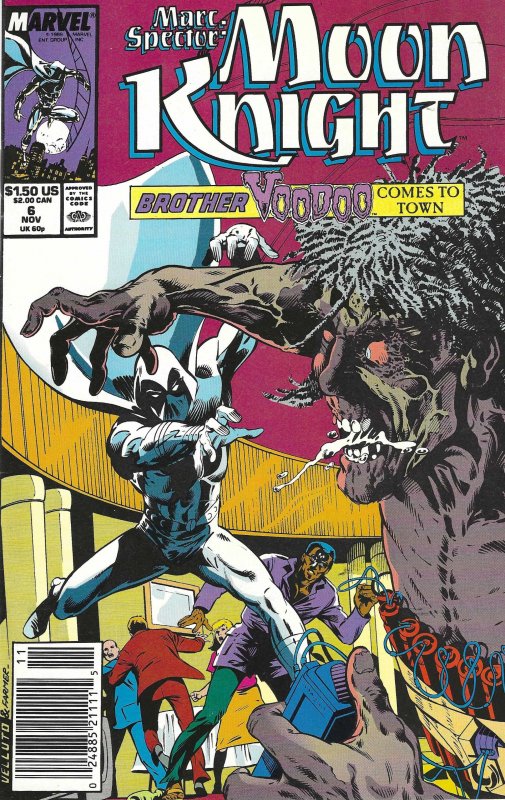 Marc Spector: Moon Knight #6 (Nov 1989)