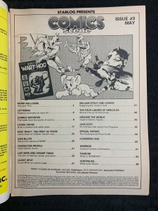 1982 COMICS SCENE Starlog Magazine #3 FN 6.0 Frank Miller Bob Layton Swamp Thing