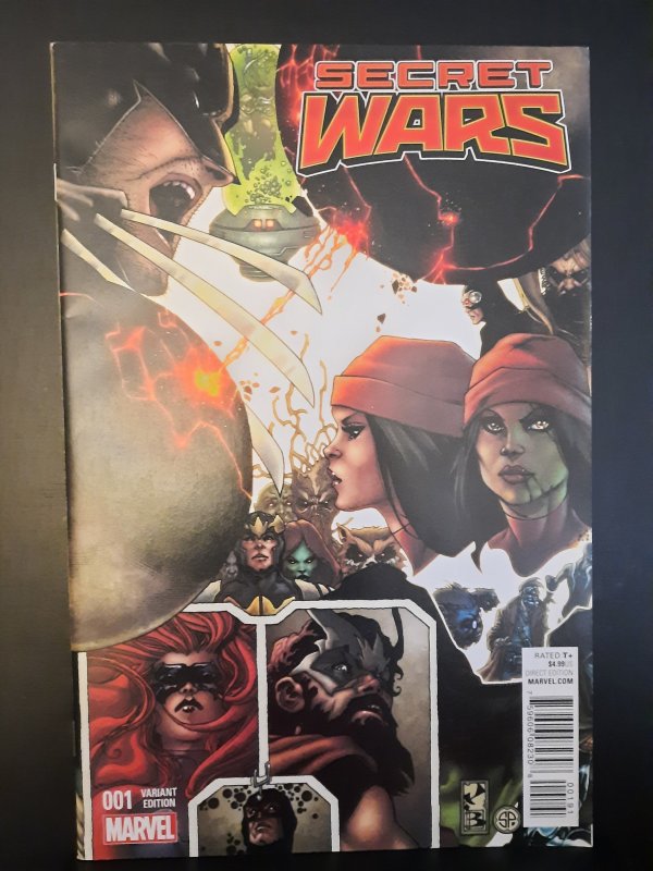 SECRET WARS #1 (2015) 1:20 Simone Bianchi Connecting Variant VF/NM