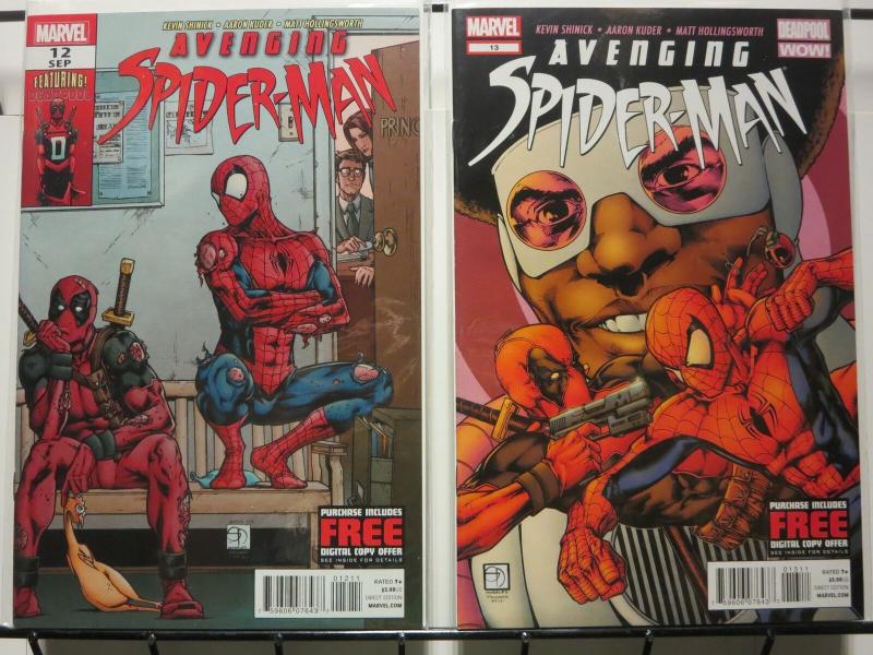 AVENGING SPIDERMAN (2011) 12-13  DEADPOOL !