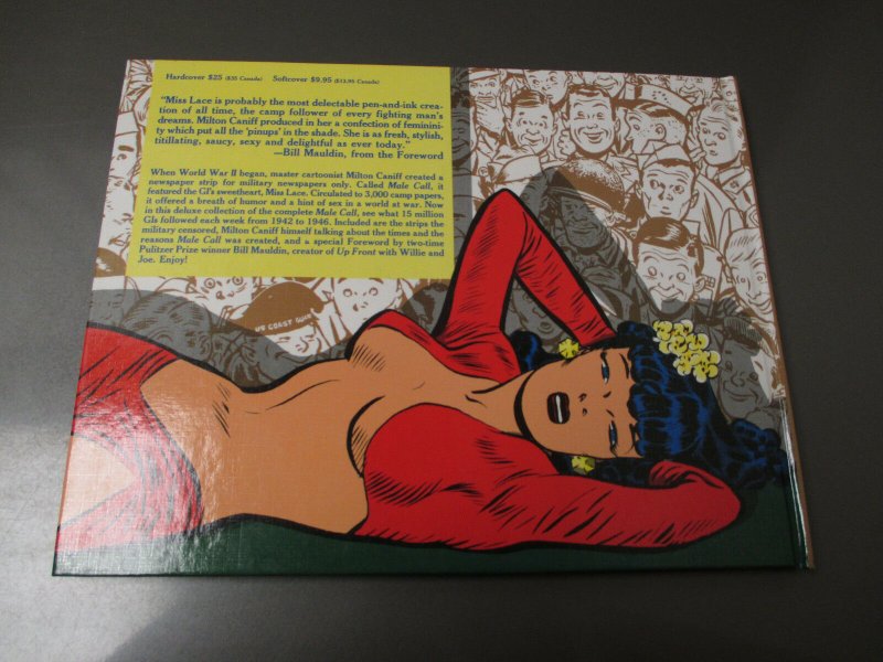 1987 MALE CALL by Milton Caniff HC VF/NM Miss Lace Numbered #319/1000