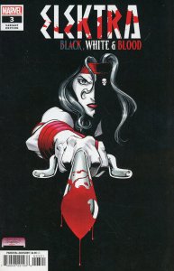 Elektra: Black, White & Blood (2022) #3 NM Mark Bagley Variant Cover