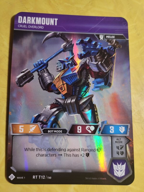 Transformers Trading Card Game: Wave 1 - Darkmount | Comic Collectibles -  Trading Cards - Sci-Fi & Fantasy / HipComic