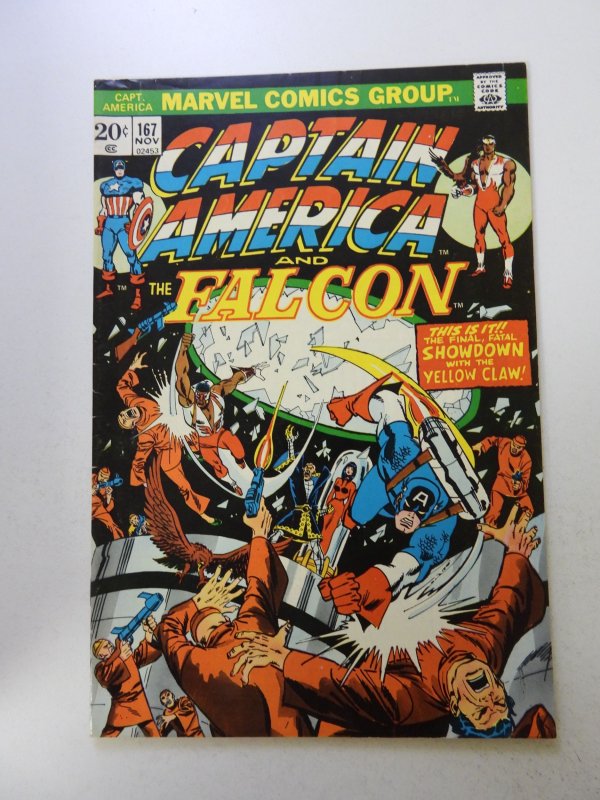 Captain America #167 (1973) FN+ condition
