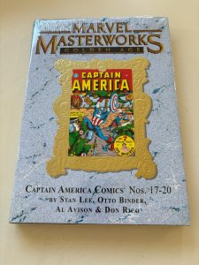 Marvel Masterworks Vol # 161 Captain America Limited To 920 SEALED Copy 1 J415