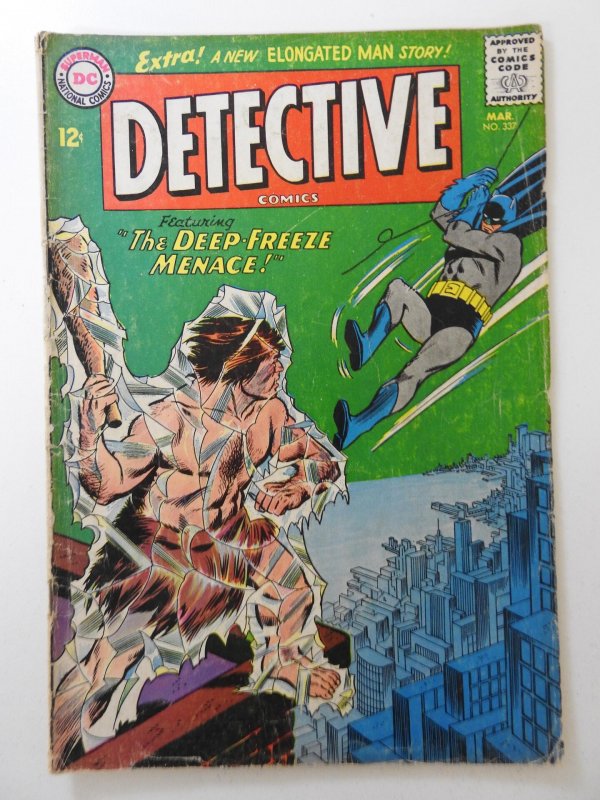 Detective Comics #337 (1965) The Deep-Freeze Menace! Solid GVG Condition!
