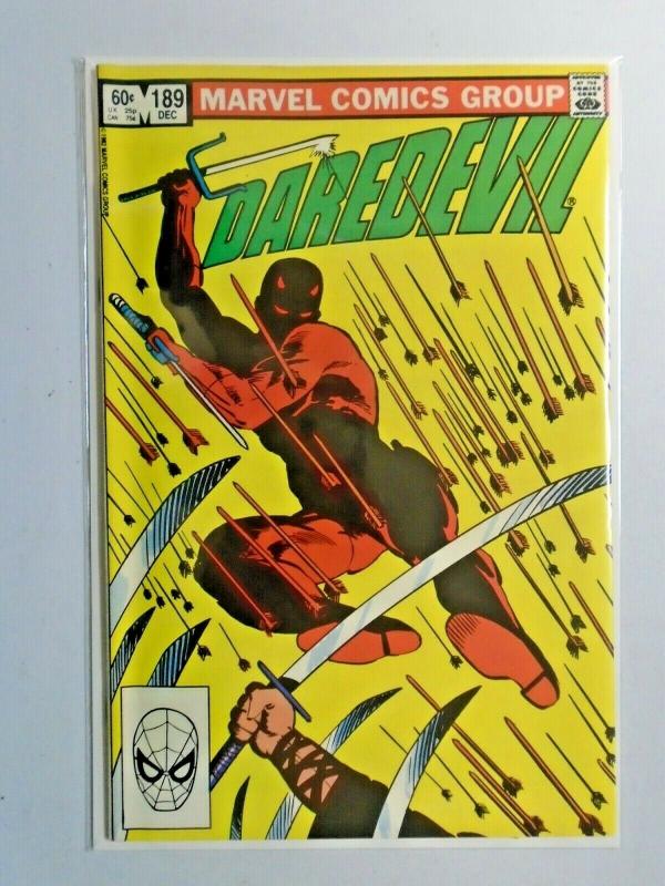 Daredevil #189 Direct 1st Series 6.0 FN (1982)