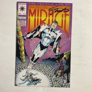 Doctor Mirage 1 1993 Signed by Jim Shooter Valiant VF very fine 8.0
