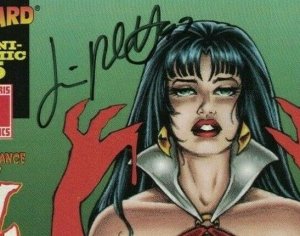 Wizard Mini Comic #5 VF/NM Vampirella signed by Amanda Conner & Jimmy Palmiotti